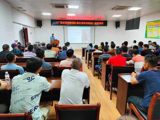 广西甘蔗创新团队崇左综合试验站开展甘蔗培训会